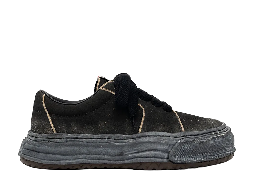 Maison MIHARA YASUHIRO ERIC OG Sole Overdyed Suede Low-top Sneakers "Black"