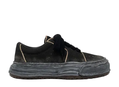 Maison MIHARA YASUHIRO ERIC OG Sole Overdyed Suede Low-top Sneakers "Black"