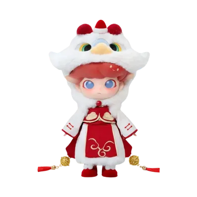 POP MART "BJD" DIMOO Auspicious Lion 1/8 Action Figure