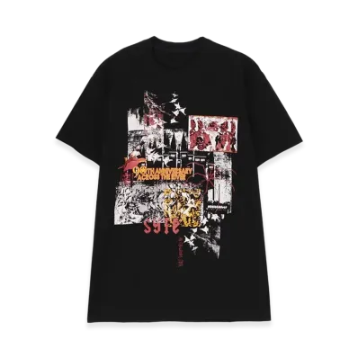 S'YTE Kume 90th Anniversary Across The River Hokusai x Oi By Hypnosis Hommage T-Shirt "Black"