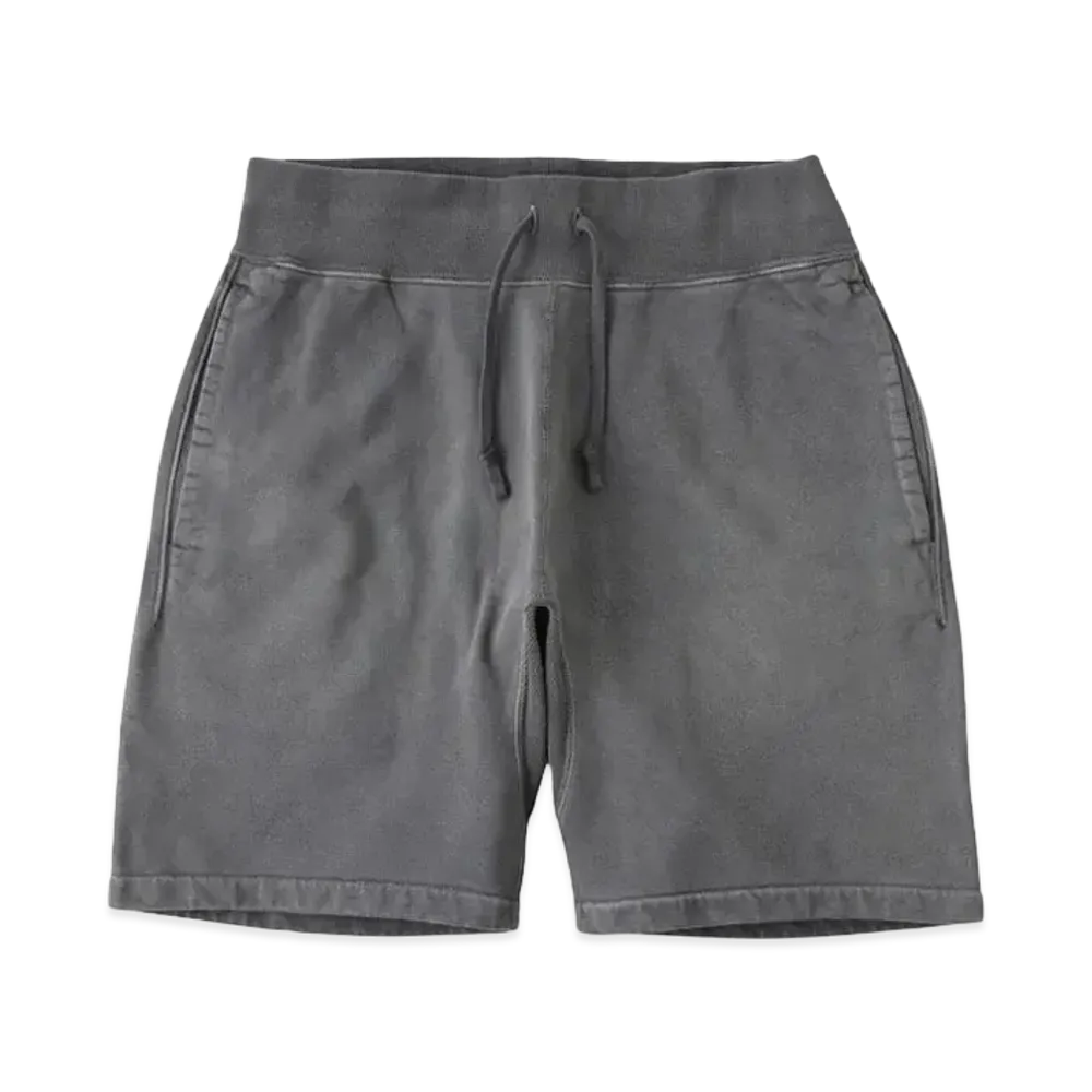 Double RL for Ron Herman Black Garment Dyed Sweat Shorts "Black"