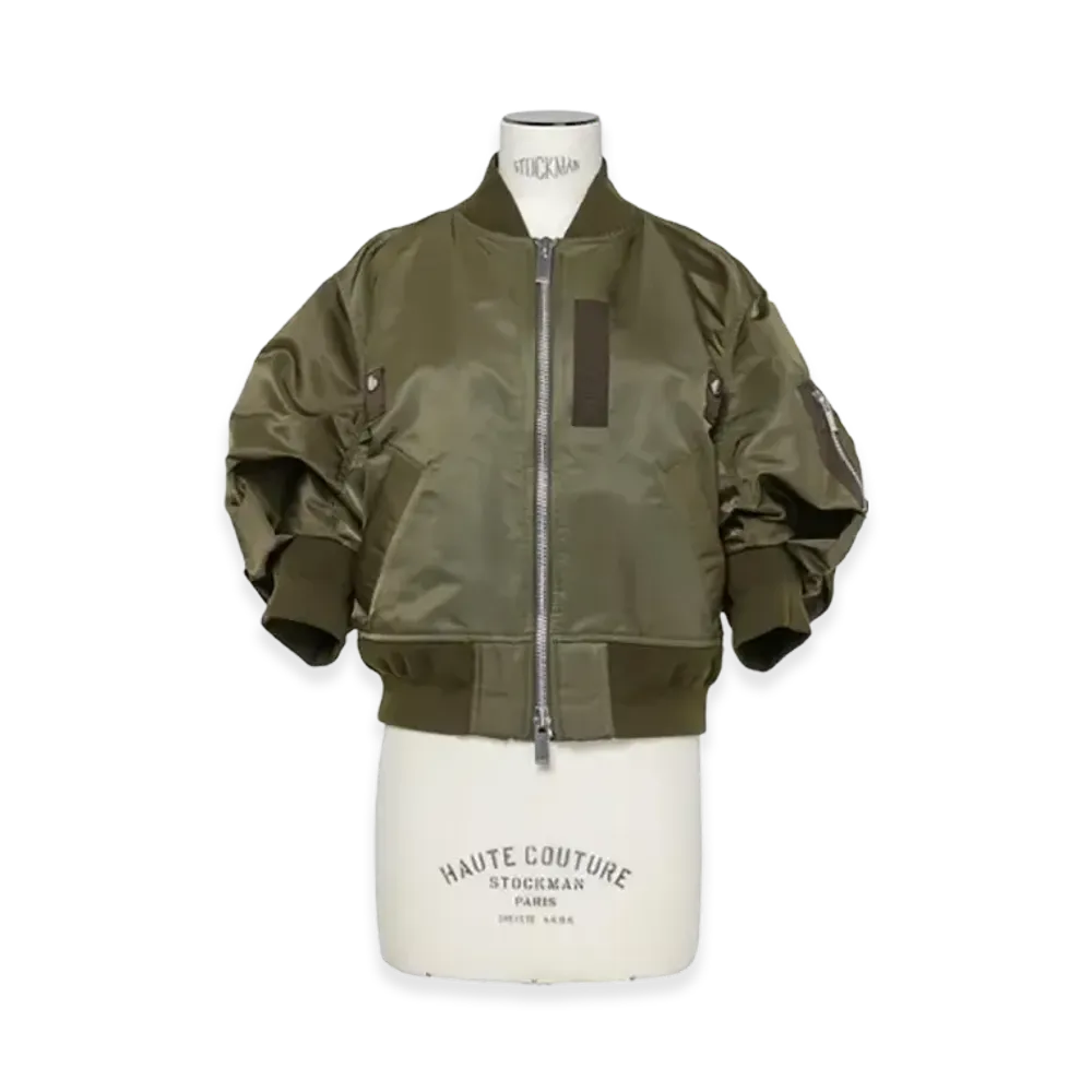 sacai Nylon Twill Blouson "Olive"