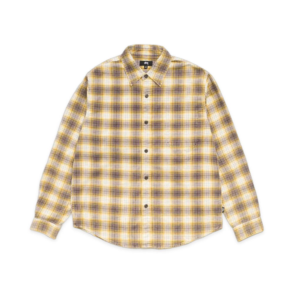 Stussy Dax Printed Shirt "Gold"
