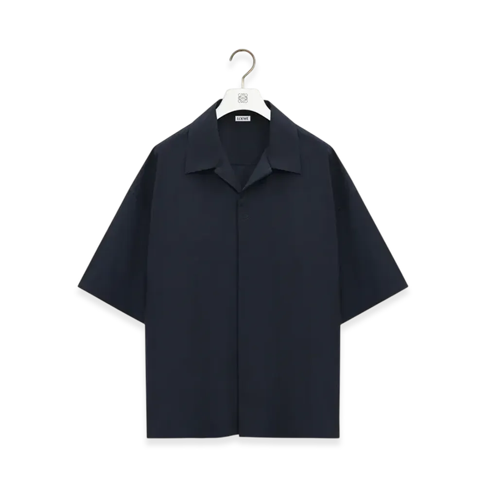 LOEWE Short-Sleeve Shirt "Dark Blue"