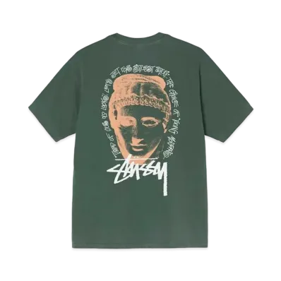 Stussy YOUNG MODERNS PIGMENT DYED TEE "Pine"