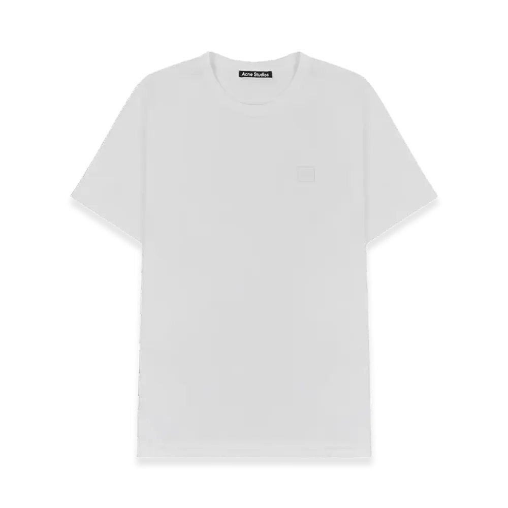 Acne Studios Ellison Face Slim-Fit Crewneck T-Shirt "Optic White"