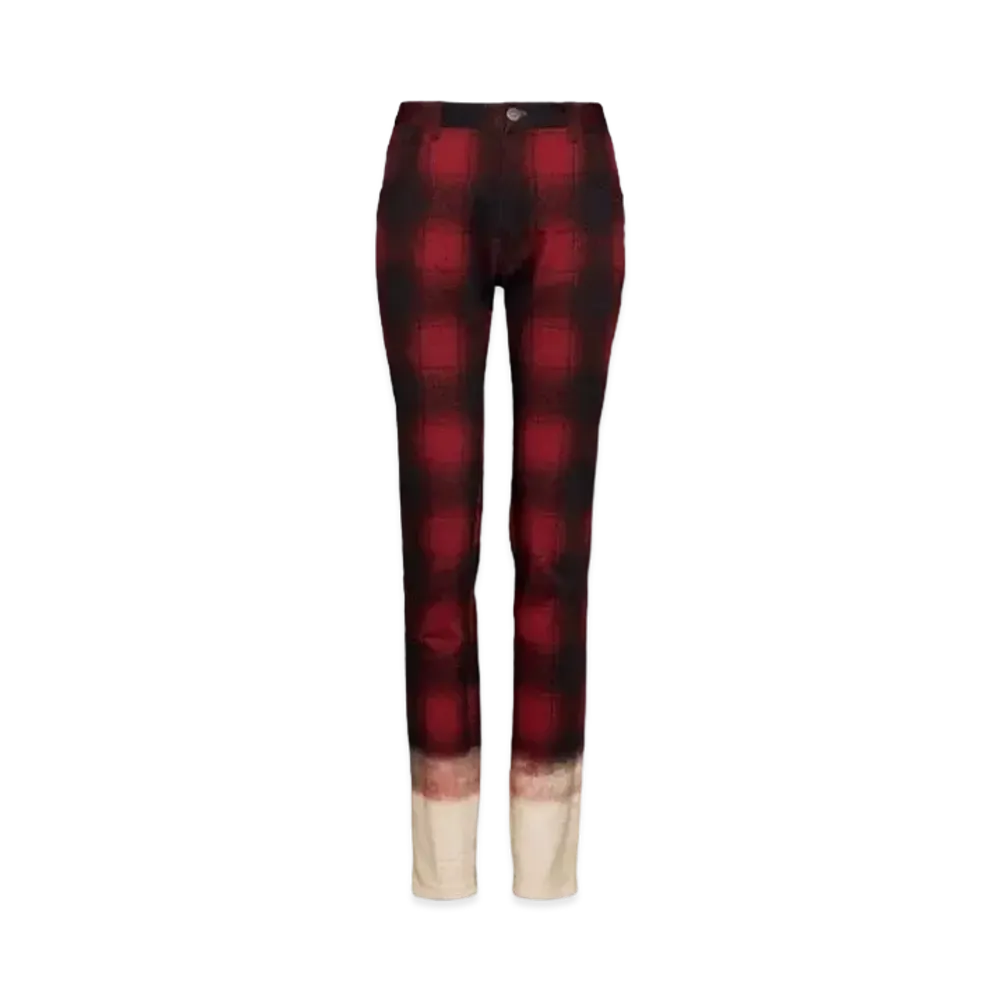 Maison Margiela Pendleton Check Jeans "Black"