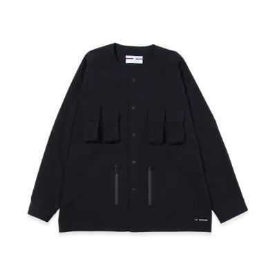F/CE. Pertex Waterproof Technical Cardigan "Black"