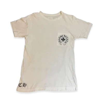 Chrome Hearts Back Script Print S/S T-Shirt "White"