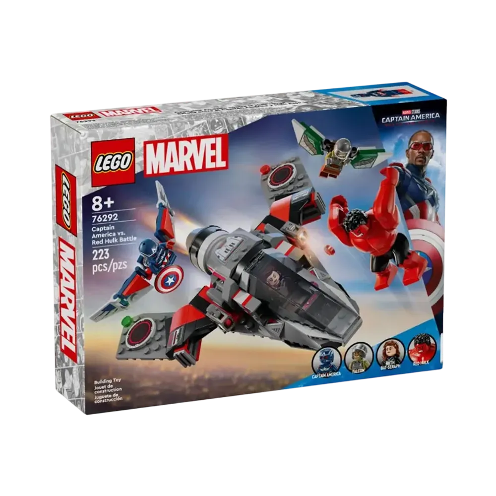 LEGO MARVEL "Captain America vs. Red Hulk Battle" [76292]