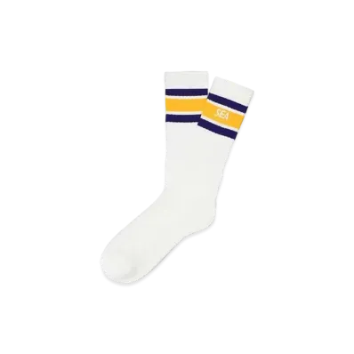 WIND AND SEA Sea Line Sox "Purple Yellow"
