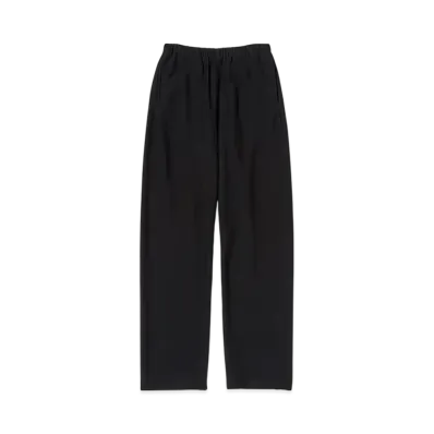 AURALEE Smooth Soft BD Sweat Pants "Black"
