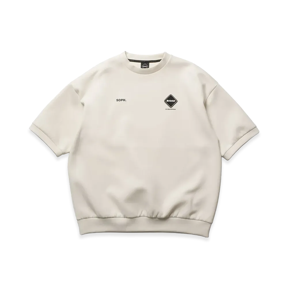 F.C.Real Bristol Tech Sweat S/S Crewneck Top "White"