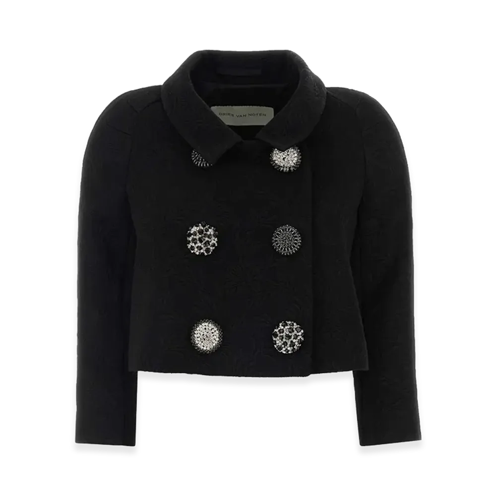 DRIES VAN NOTEN Women's 'Vipa' Blazer "Black"