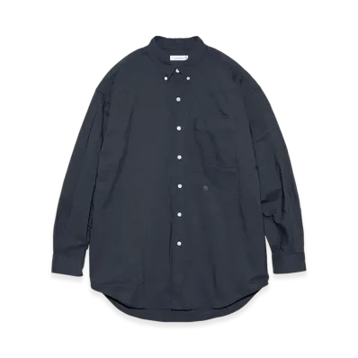 nanamica Button Down Wind Shirt "DarkNavy"