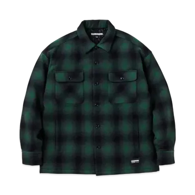 NEIGHBORHOOD CPO Shirt LS "Green"