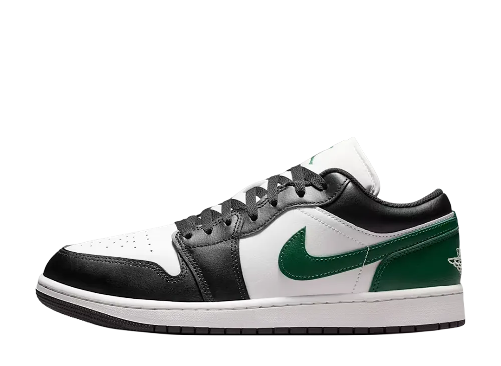 Nike Air Jordan 1 Low "Black/Gorge Green"