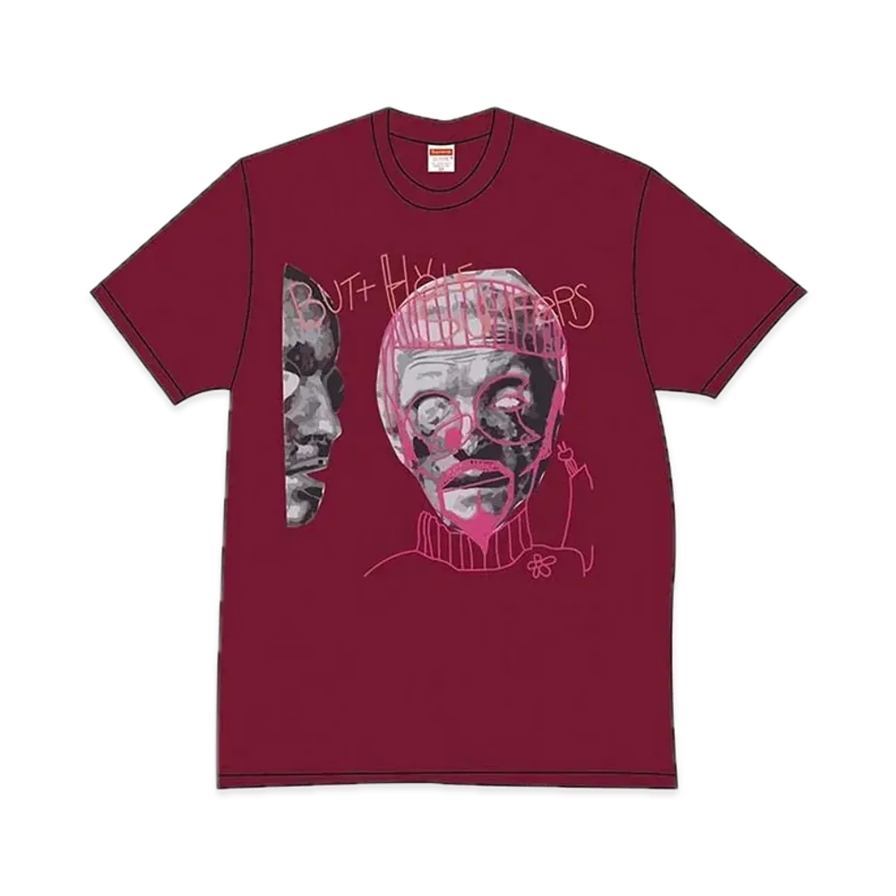 Supreme x Butthole Surfers Psychic Tee "Dark Magenta"