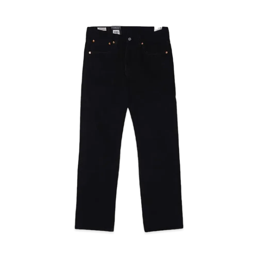 Levi's BLACK SELVAGE DENIM "BLACK"