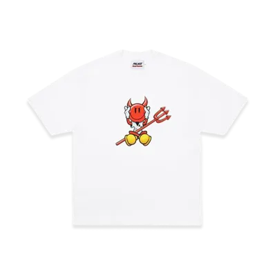 PALACE x WORLD INDUSTRIES T Shirt "White"