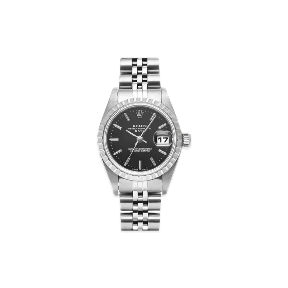 ROLEX Lady-Datejust "Black/Stainless Steel"