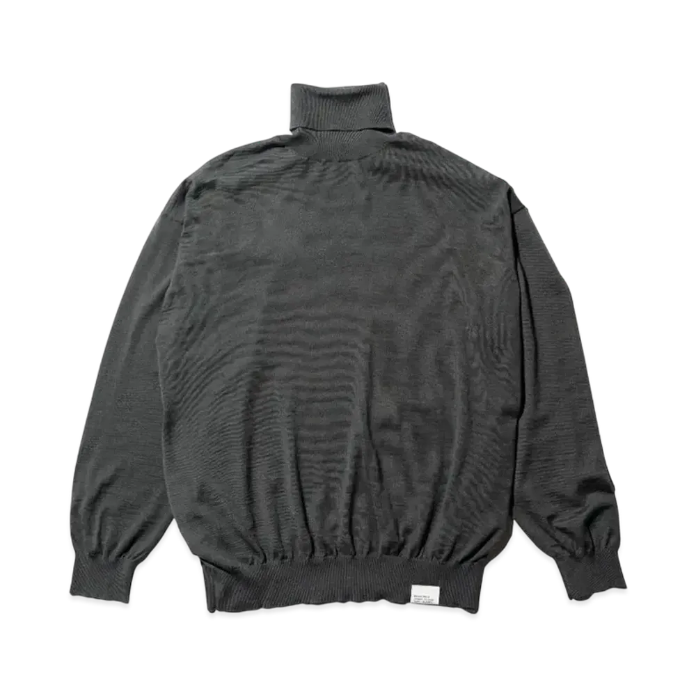 FreshService Tech High Gauge High Neck Knit "Green"