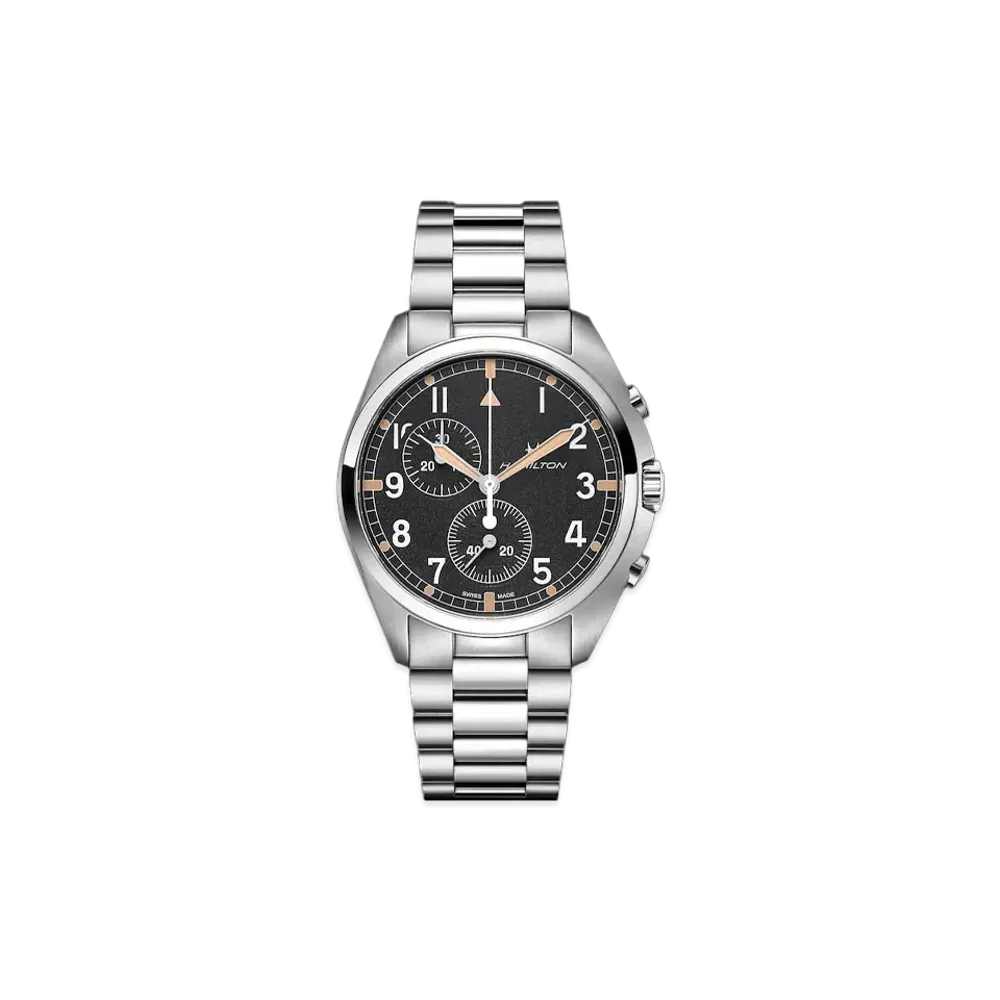 Hamilton Khaki Aviation Pilot Pioneer Chrono Quartz