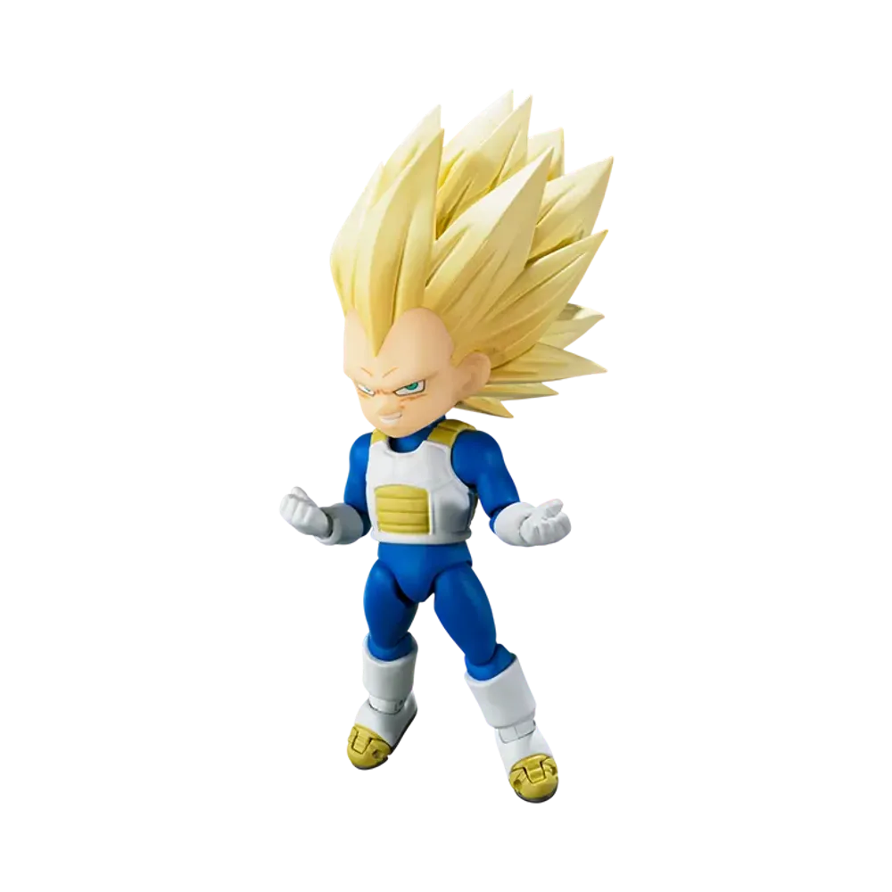 BANDAI "S.H.Figuarts" -Dragon Ball Daima- SUPER SAIYAN 3 VEGETA (MINI) -DAIMA-