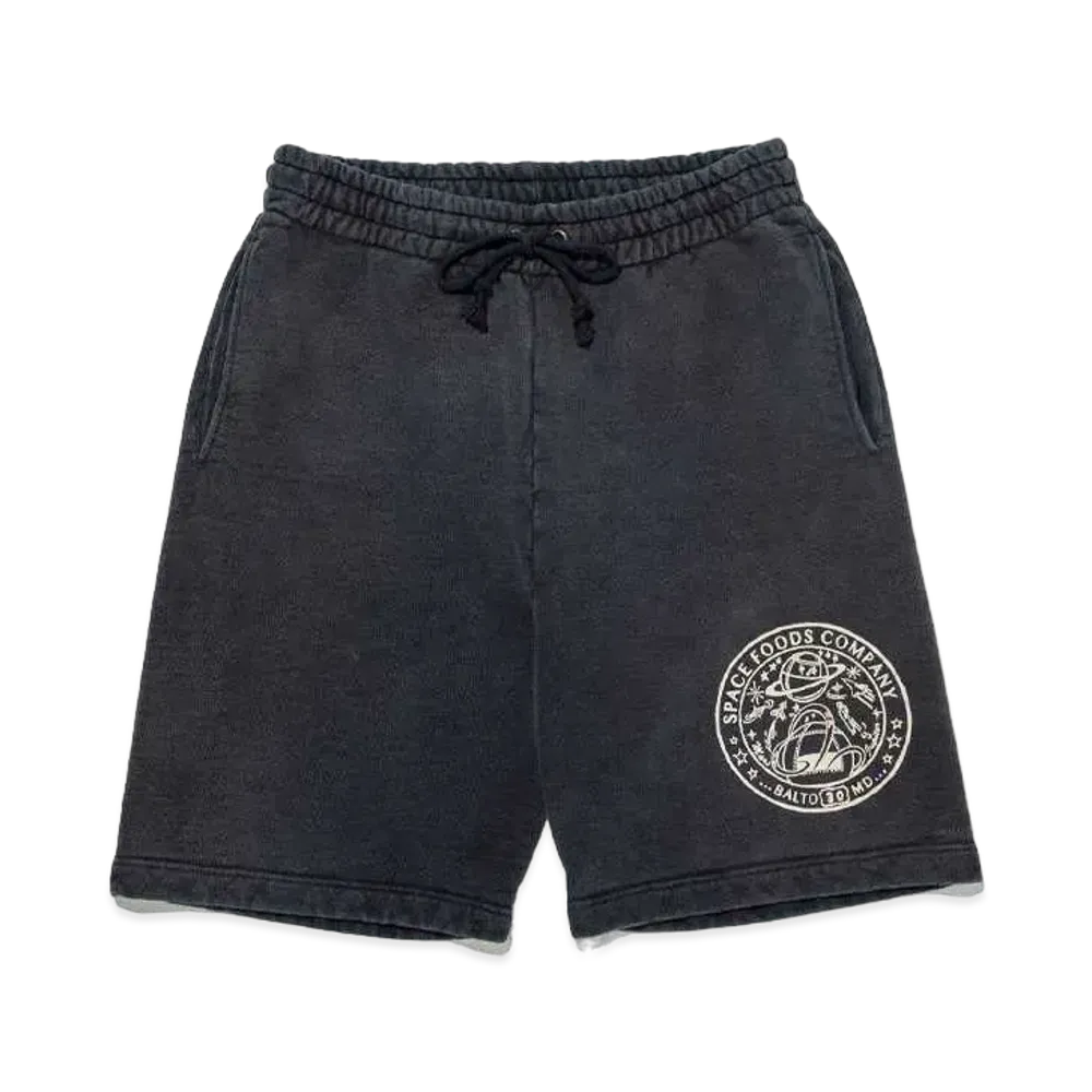 BOW WOW GALAXY SYRUP SWEAT SHORTS "BLACK AGEING"