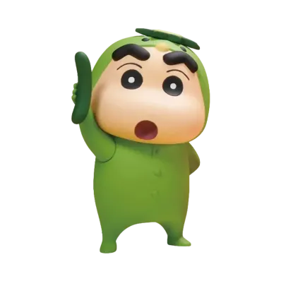 BANPRESTO "Cosplay Shinchan vol.2" -Crayon Shin-chan- vol.2 Kappa Cosplay Shin-chan