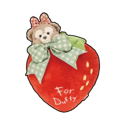Disney Heartfelt Strawberry Gift Cushion Shelliemay "Multi"