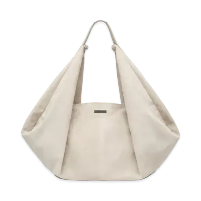 FEAR OF GOD Suede Large Shell Bag "Sand"
