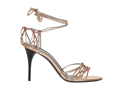 Saint Laurent Women's Babylone Sandals "Pink"