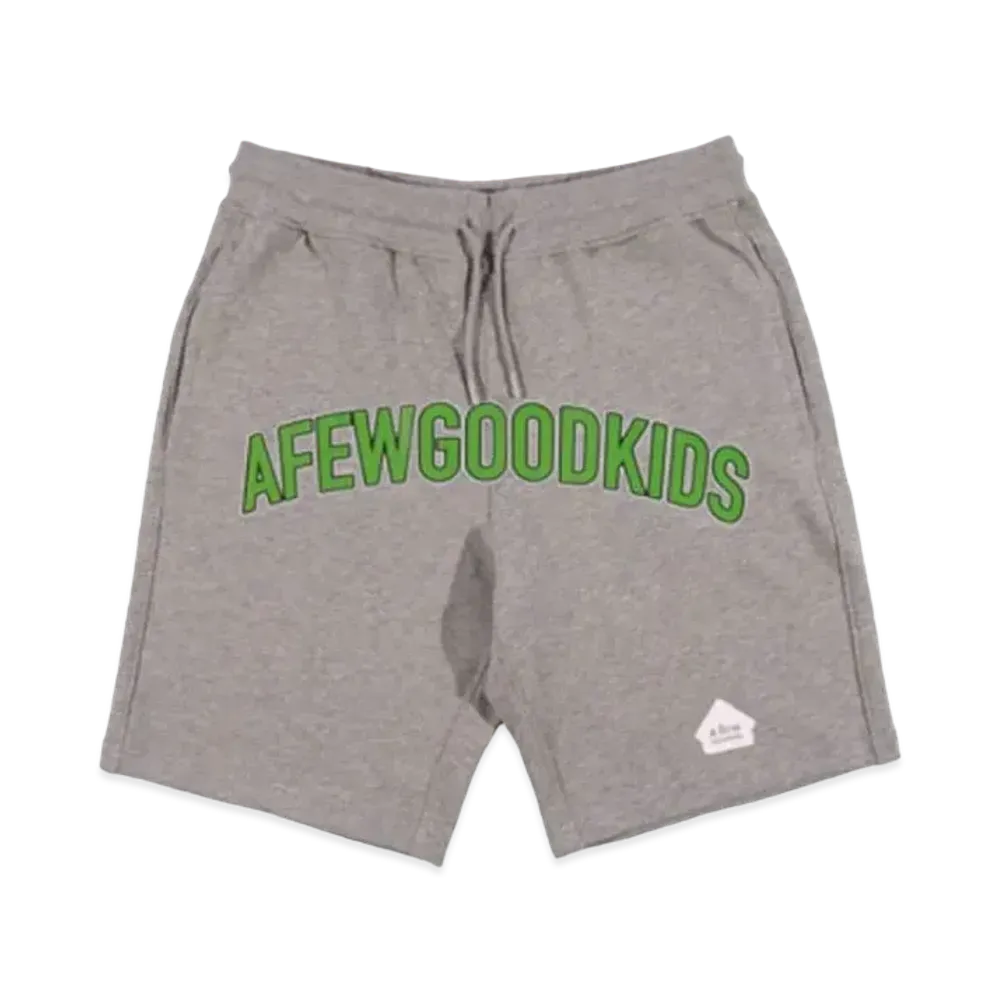 A FEW GOOD KIDS Front Logo Shorts "Grey"