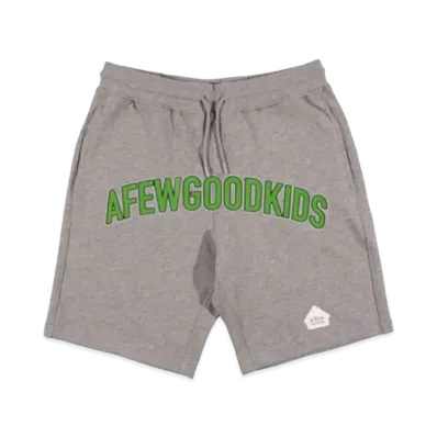 A FEW GOOD KIDS Front Logo Shorts "Grey"