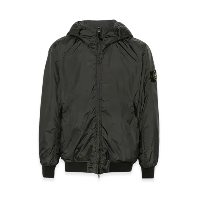 Stone Island 40823 Nylon Zipped Jacket - 24FW "Lead"