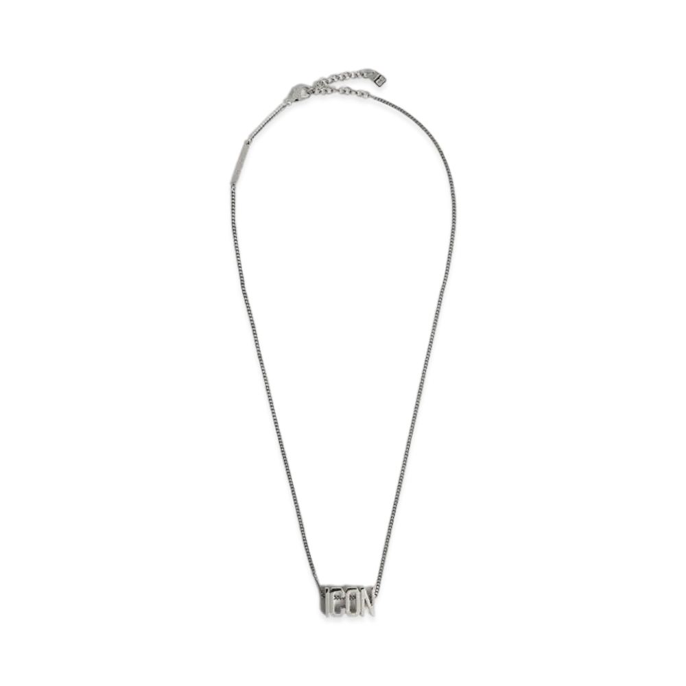 Dsquared2 Icon Evening Necklace "Silver"