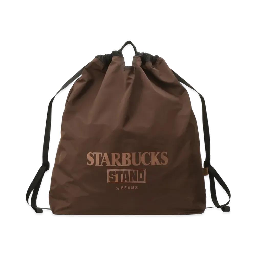 STARBUCKS STAND x BEAMS 2Way Knapsack "Brown"