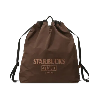 STARBUCKS STAND x BEAMS 2Way Knapsack "Brown"