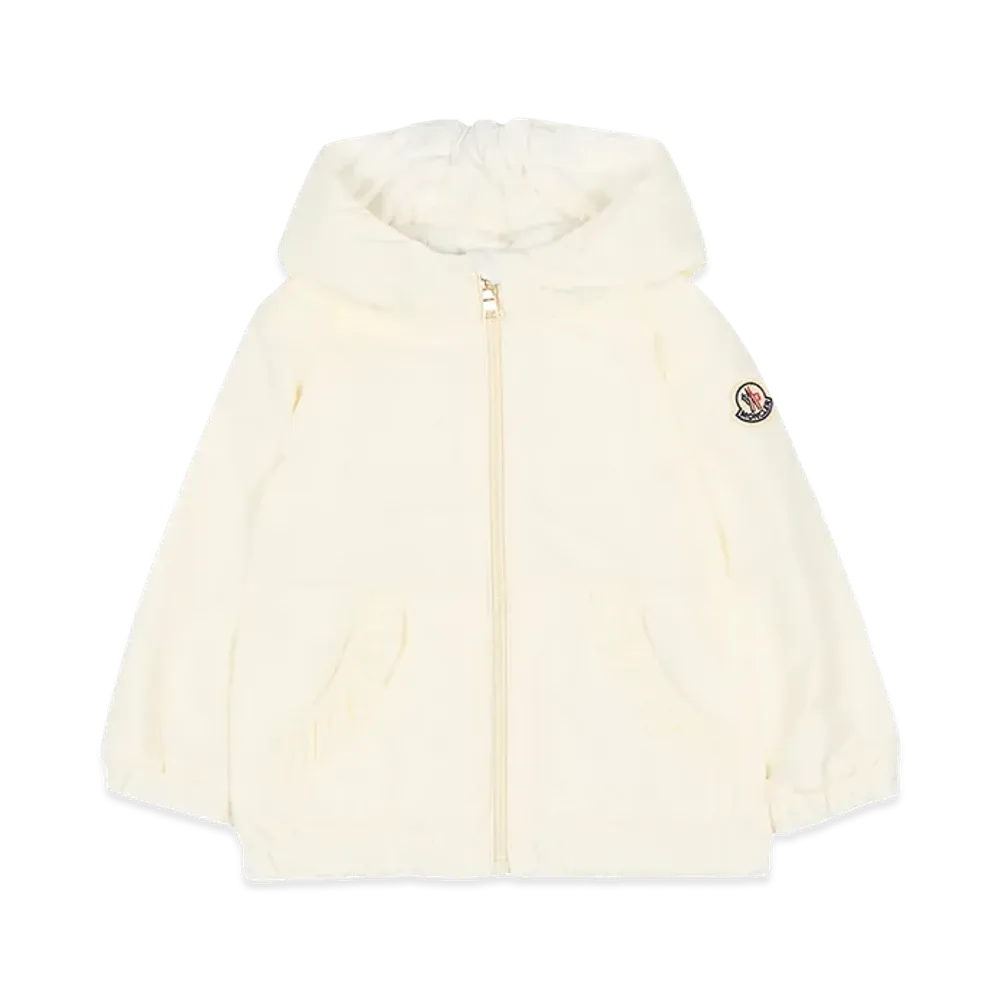 MONCLER Kids Nigar Hooded Jacket "White"