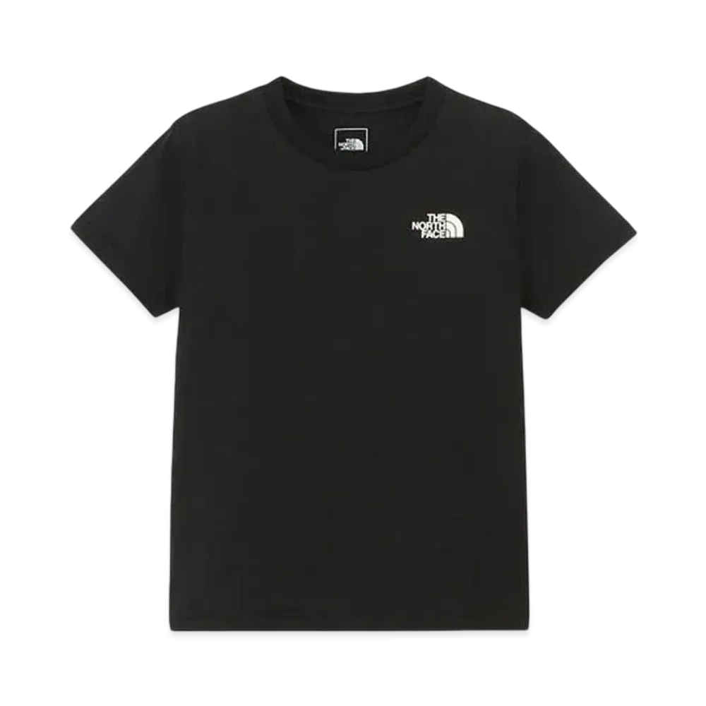 The North Face Kids Short Sleeve Nuptse City "Black"