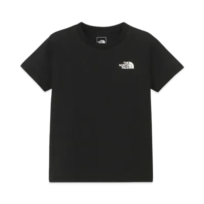 The North Face Kids Short Sleeve Nuptse City "Black"