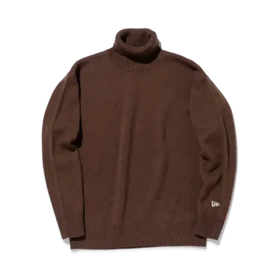 NEW ERA BLACK LABEL FW23 High Neck Knit "Walnut"