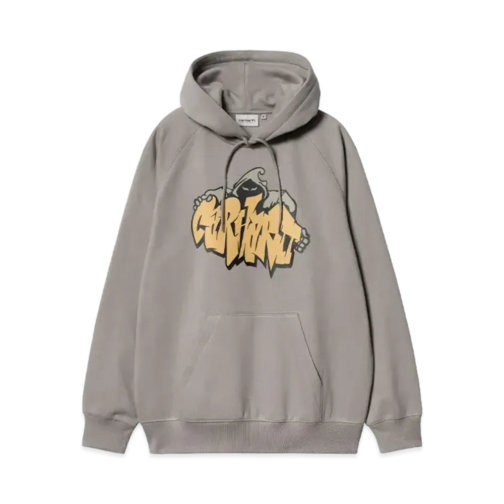 Carhartt WIP Hooded Yute Sweat "Misty Grey"