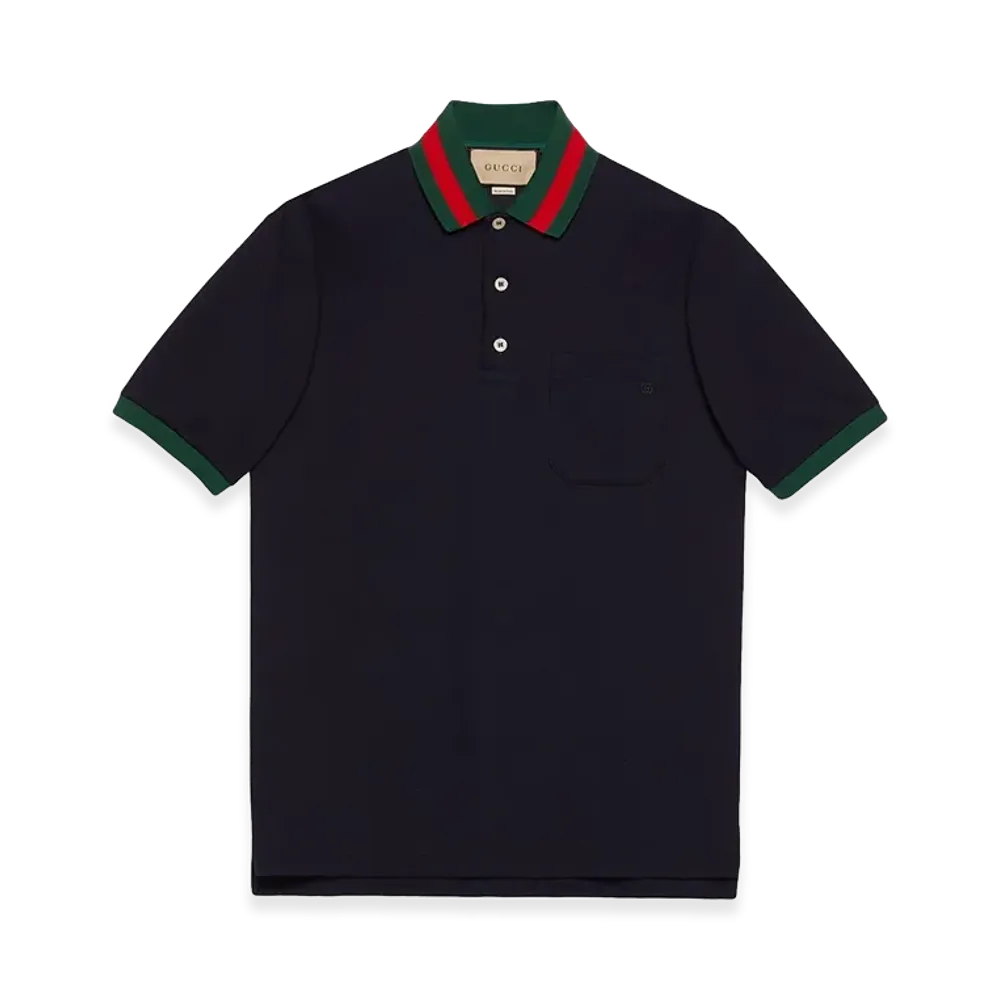 GUCCI Cruise Polo "Navy"