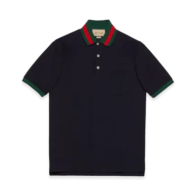 GUCCI Cruise Polo "Navy"