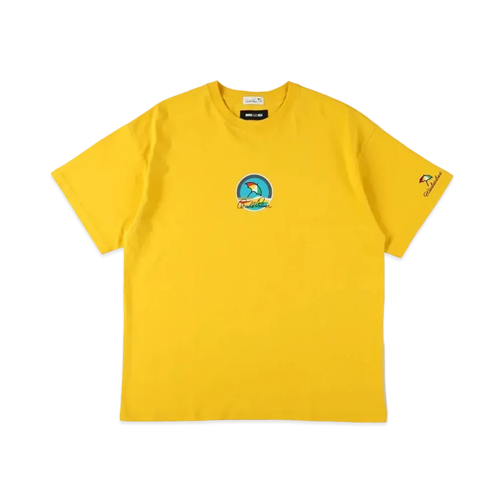 WIND AND SEA x ARNOLD PALMER Circle Logo Tee "Yellow"