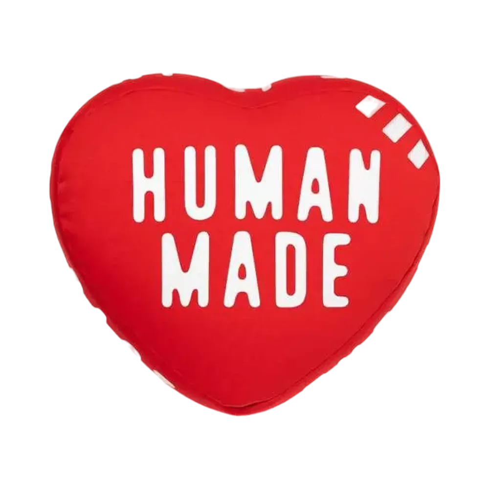 HUMAN MADE Heart Beads Cushion "Red"