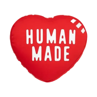 HUMAN MADE Heart Beads Cushion "Red"