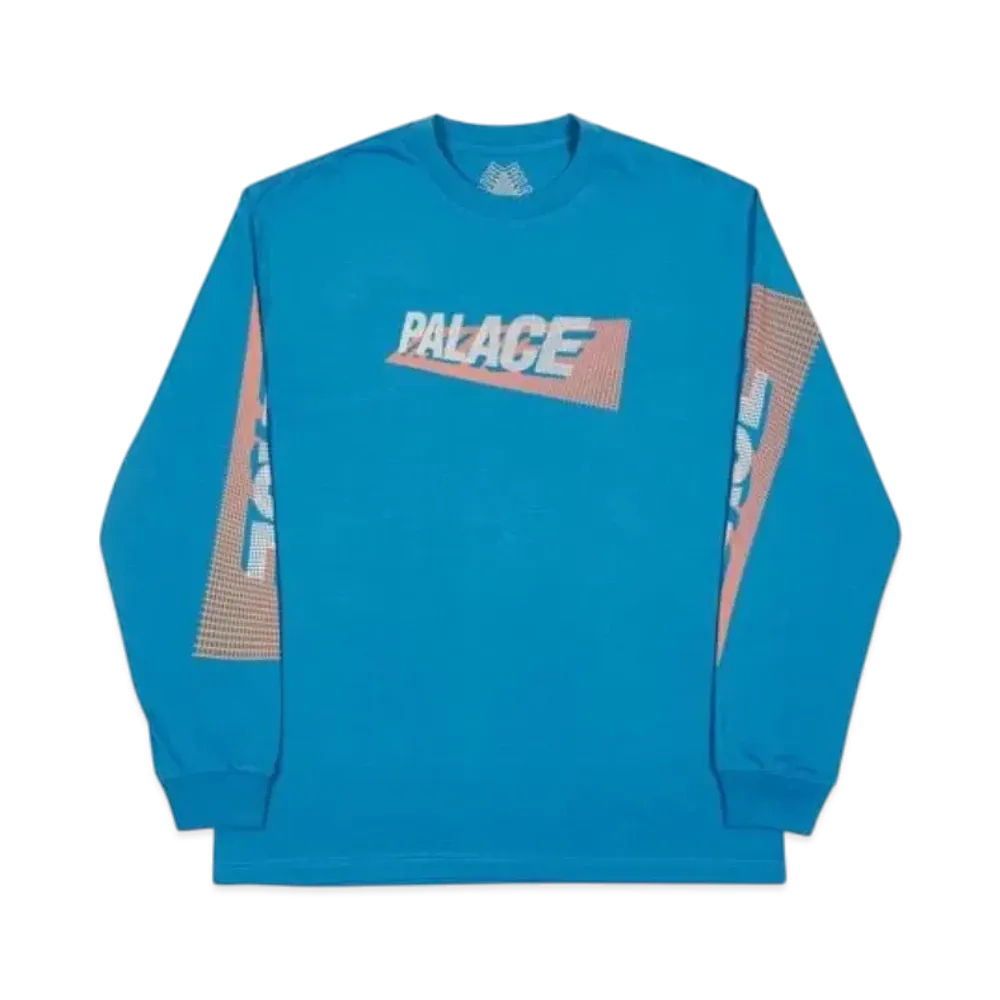 PALACE 3-P Longsleeve "Blue"